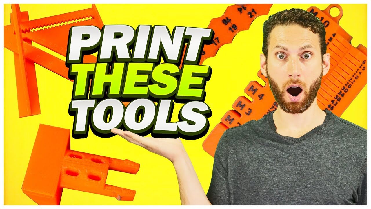 3D Printed Tools List
