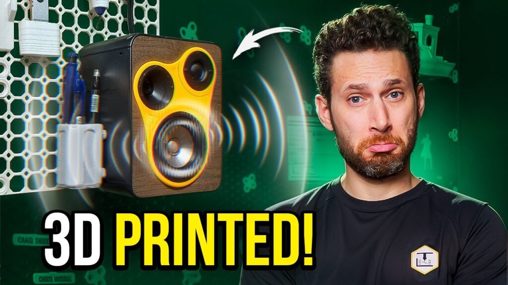 custom 3d printed speakers